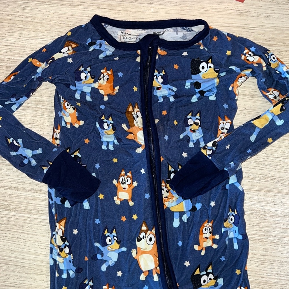 Little Sleepies Bluey onesie - 18-24 months